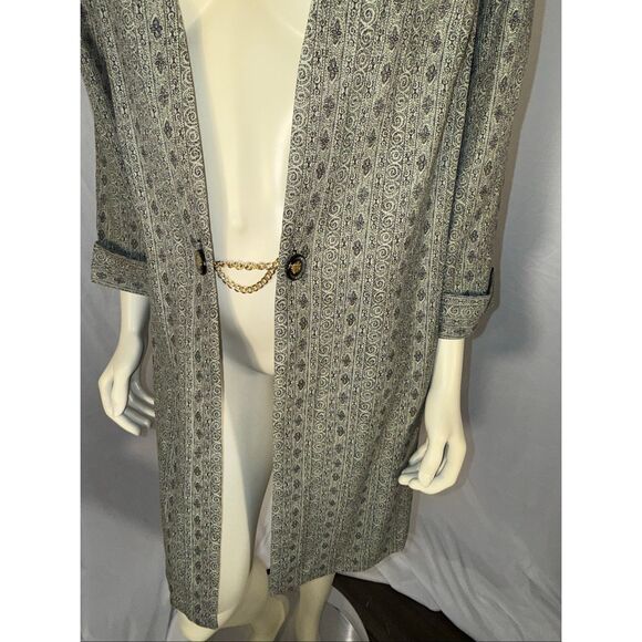 Vintage 90s Women’s Longline Blazer Jacket – Perceptions by Irene B – Size 16 – - Picture 11 of 16